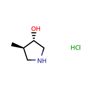 Trans-4-methylpyrrolidin-3-ol hydrochloride