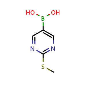 [2-(Methylsulfanyl)pyrimidin-5-yl]boronic acid