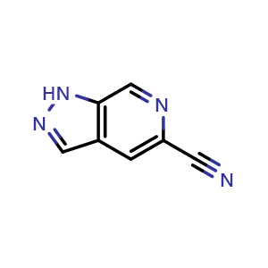 1H-Pyrazolo[3,4-c]pyridine-5-carbonitrile