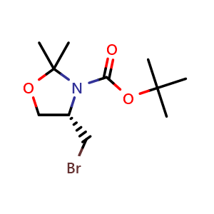 tert-Butyl (4S)-4-(bromomethyl)-2,2-dimethyl-1,3-oxazolidine-3-carboxylate