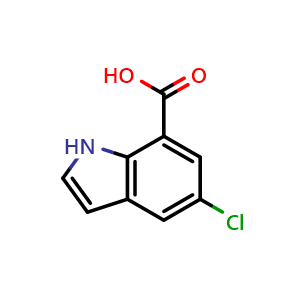 5-Chloro-1H-indole-7-carboxylic acid