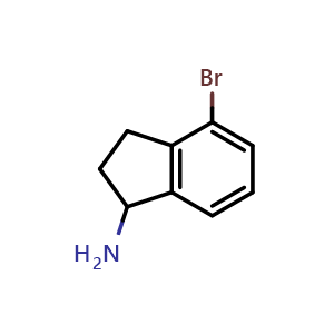 4-Bromo-2,3-dihydro-1H-inden-1-amine