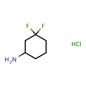 3,3-Difluorocyclohexan-1-amine hydrochloride