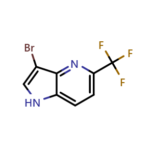 3-Bromo-5-(trifluoromethyl)-1H-pyrrolo[3-2b]pyridine