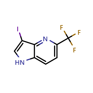 3-Iodo-5-(trifluoromethyl)-1H-pyrrolo[3,2-b]pyridine
