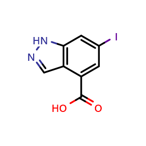 6-Iodo-1H-indazole-4-carboxylic acid