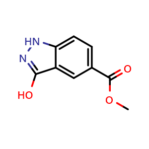 3-Hydroxy 1H-indazole-5-methylcarboxylate