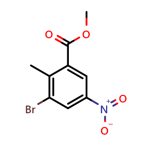 Methyl 3-bromo-2-methyl-5-nitrobenzoate