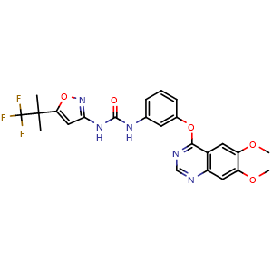 Chemical structure of CEP-32496 , CAS 1188910-76-0, AChemBlock M15138