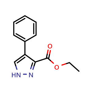 ethyl 4-phenyl-1H-pyrazole-3-carboxylate