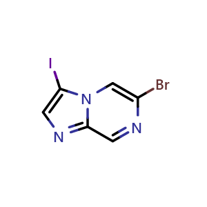 6-Bromo-3-iodo-imidazo[1,2-a]pyrazine