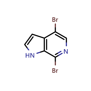 4,7-Dibromo-1H-pyrrolo[2,3-c]pyridine