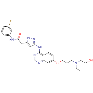 Chemical structure of AZD1152-HQPA , CAS 722544-51-6, AChemBlock M15326