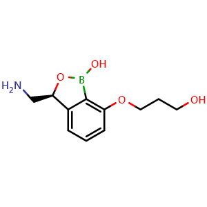 Chemical structure of AN3365 , CAS 1093643-37-8, AChemBlock M15342