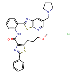 Chemical structure of SRT3025 , CAS 1231952-55-8, AChemBlock M15344