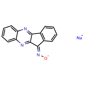 Chemical structure of IQ-1 Sodium , CAS 23146-22-7, AChemBlock M15359