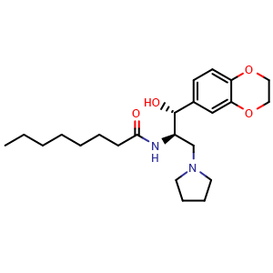 Chemical structure of Eliglustat , CAS 491833-29-5, AChemBlock M15398