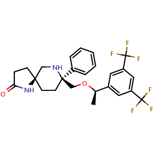 Chemical structure of Rolapitant , CAS 552292-08-7, AChemBlock M15400