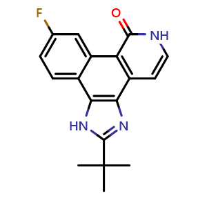 Chemical structure of Pyridone 6 , CAS 457081-03-7, AChemBlock M15428