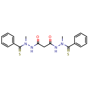 Chemical structure of Elesclomol , CAS 488832-69-5, AChemBlock M15429