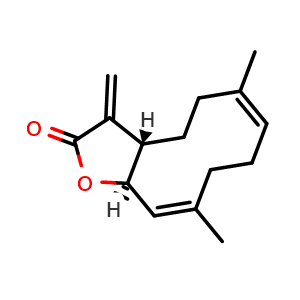 Chemical structure of Costunolide , CAS 553-21-9, AChemBlock M15432