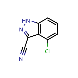 4-Chloro-1H-indazole-3-carbonitrile