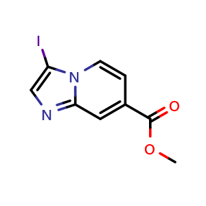3-iodo-imidazo[1,2-a]pyridine-7-carboxylic acid methyl ester
