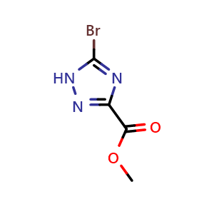 5-Bromo-1H-[1,2,4]triazole-3-carboxylic acid methyl ester