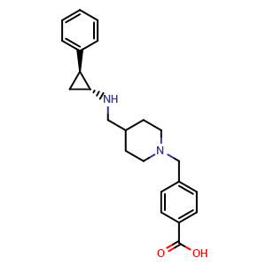 Chemical structure of GSK2879552 , CAS 1401966-69-5, AChemBlock M15673