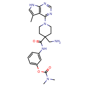 Chemical structure of LX-7101 , CAS 1192189-69-7, AChemBlock M15681