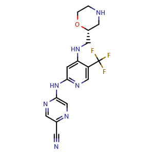 Chemical structure of CCT-245737 , CAS 1489389-18-5, AChemBlock M15700