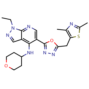 Chemical structure of GSK-356278 , CAS 720704-34-7, AChemBlock M15716