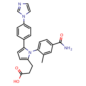 Chemical structure of N6022 , CAS 1208315-24-5, AChemBlock M15768