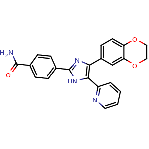 Chemical structure of D4476 , CAS 301836-43-1, AChemBlock M15795