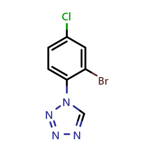 1-(2-Bromo-4-chlorophenyl)-1H-tetrazole