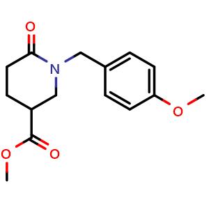 Methyl 1-(4-methoxybenzyl)-6-oxopiperidine-3-carboxylate