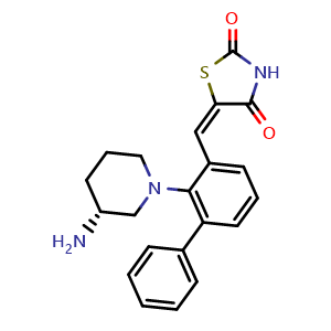 Chemical structure of AZD-1208 , CAS 1204144-28-4, AChemBlock M15894