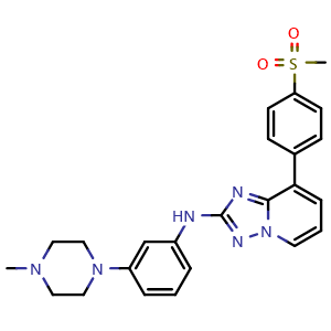 Chemical structure of CEP-33779 , CAS 1257704-57-6, AChemBlock M22546