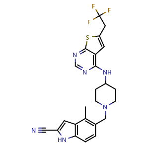 Chemical structure of MI-463 , CAS 1628317-18-9, AChemBlock M22566