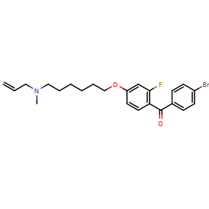Chemical structure of RO 48-8071 , CAS 189197-69-1, AChemBlock M22570