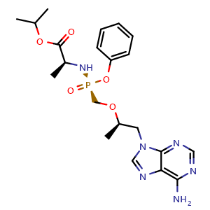 Chemical structure of GS-7340 , CAS 379270-37-8, AChemBlock M22575