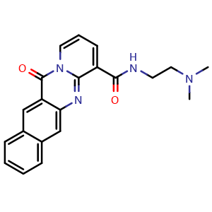 Chemical structure of BMH-21 , CAS 896705-16-1, AChemBlock M22587