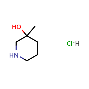 3-Methylpiperidin-3-ol hydrochloride