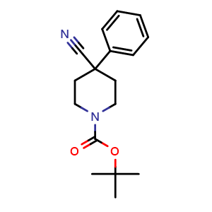 1-Boc-4-cyano-4-phenylpiperidine