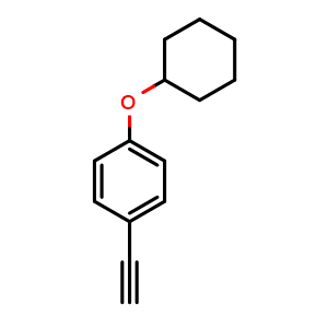 1-(Cyclohexyloxy)-4-ethynylbenzene