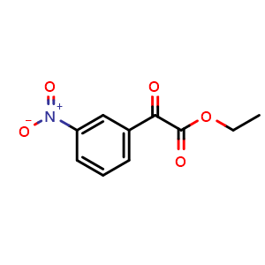 Chemical structure of 3-Nitro-oxo-benzeneacetic acid Ethyl ester , CAS 149621-25-0, AChemBlock M22906
