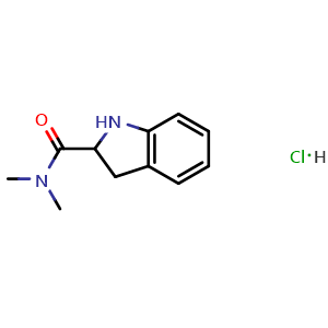 N,N-Dimethyl-indolin-2-carboxamide hydrochloride