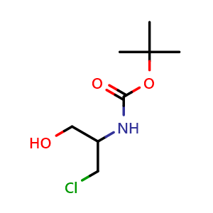 tert-Butyl (3-chloro-1-hydroxypropan-2-yl)carbamate