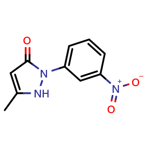 3-Methyl-1-(3-nitrophenyl)-5-pyrazolone