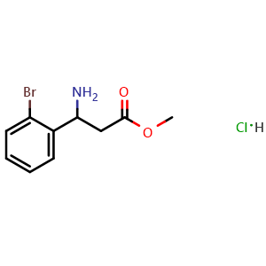 Methyl 3-amino-3-(2-bromophenyl)propanoate hydrochloride